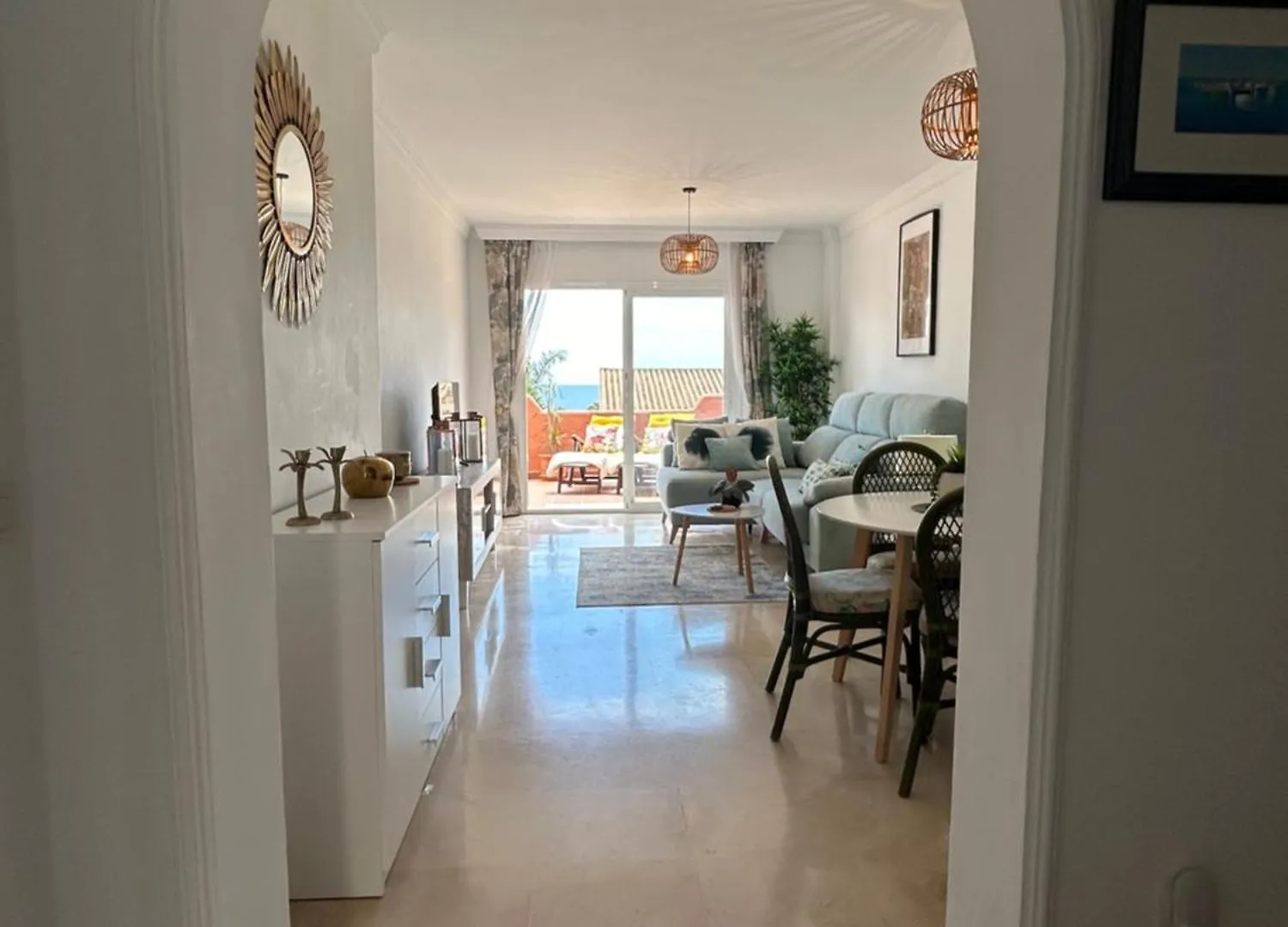 Comfy Seaside Duplex With Sea Views Apartment Bahia de Casares Spain